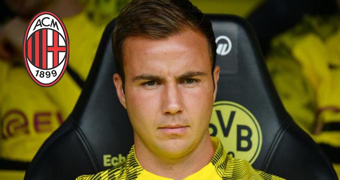 AC Milan Bidik Pemain Jerman Mario Gotze